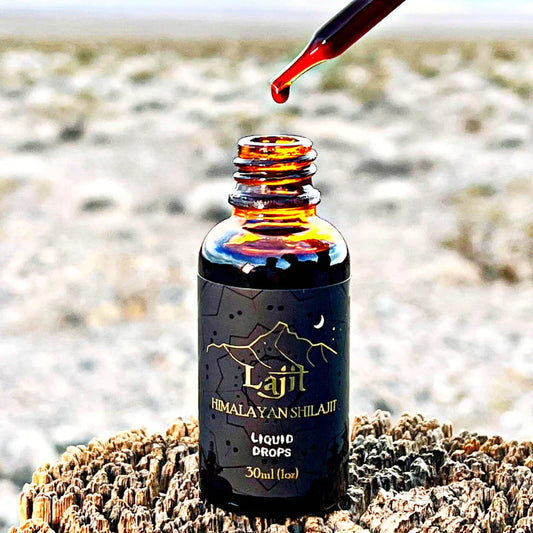 100% Pure Lajit Himalayan Shilajit Liquid Drops