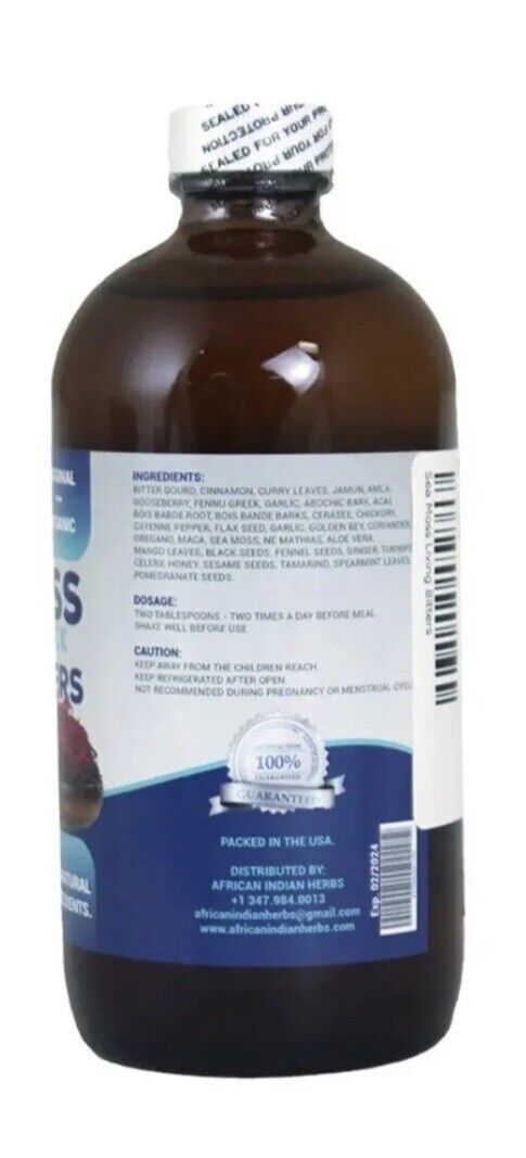 Best Selling Sea Moss Bladder Wrack Living Bitters Detox