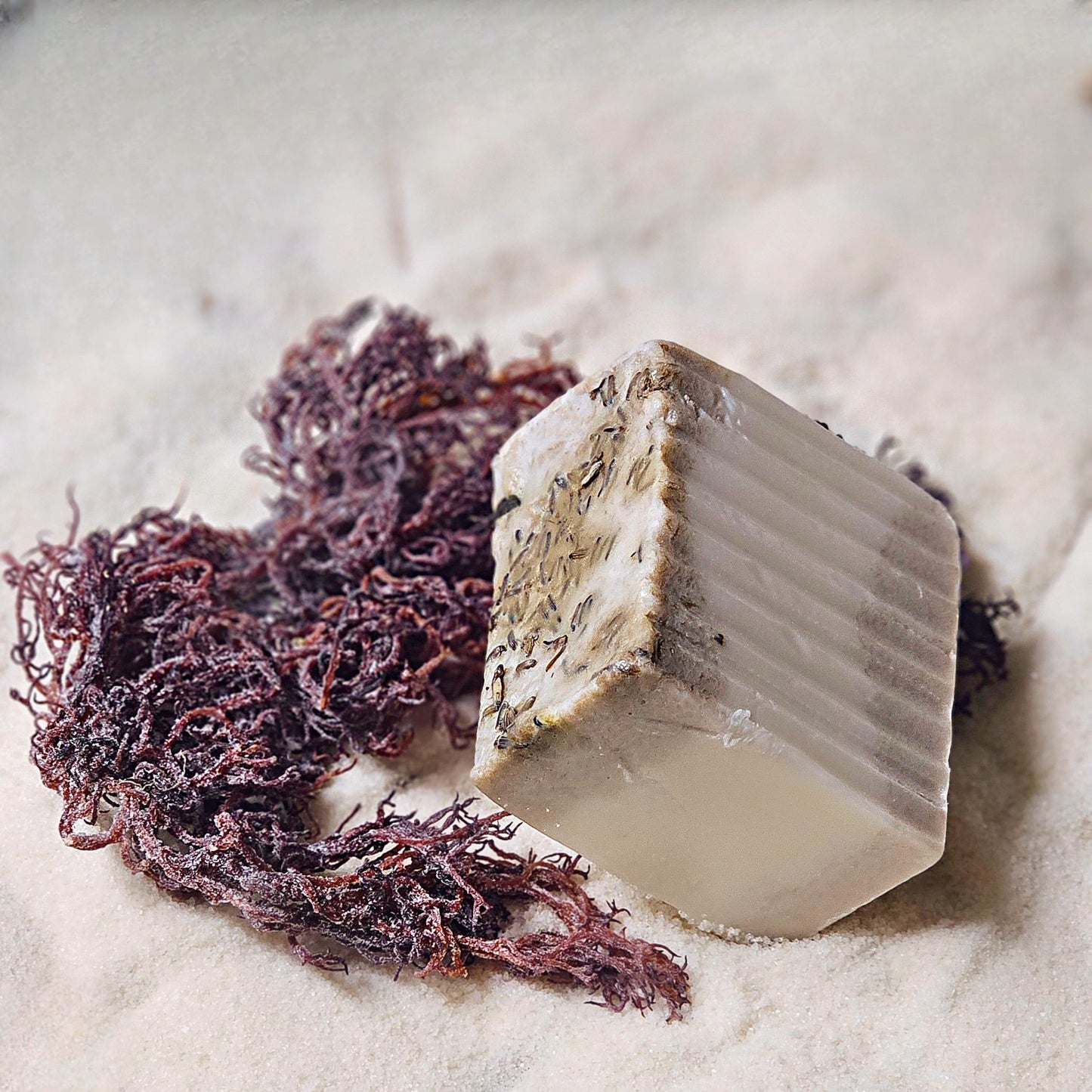 Lavender and Raw Purple Sea Moss Soap